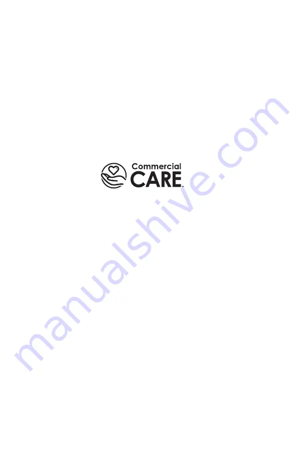 Commercial Care CCSA01W User Manual Download Page 8