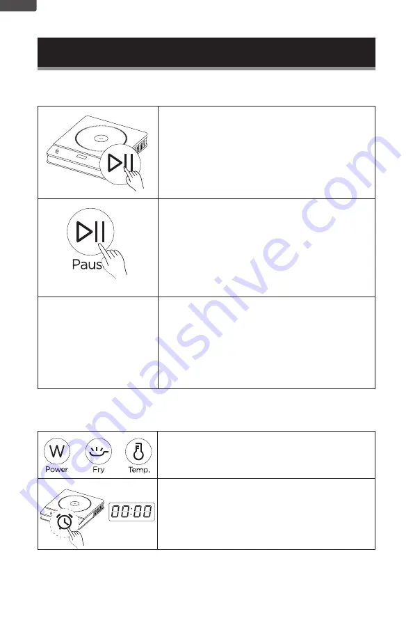 Commercial CHEF CHC18MB User Manual Download Page 10