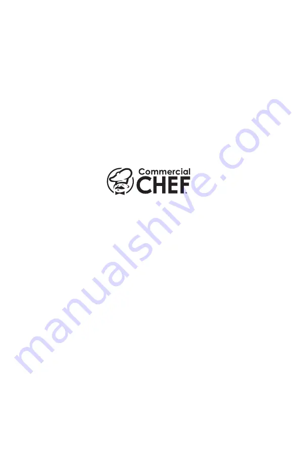 Commercial CHEF CHG16MB User Manual Download Page 40