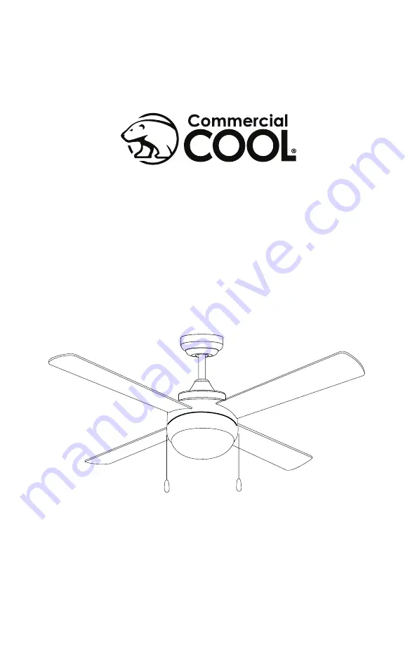 commercial cool CCF54P50 User Manual Download Page 1