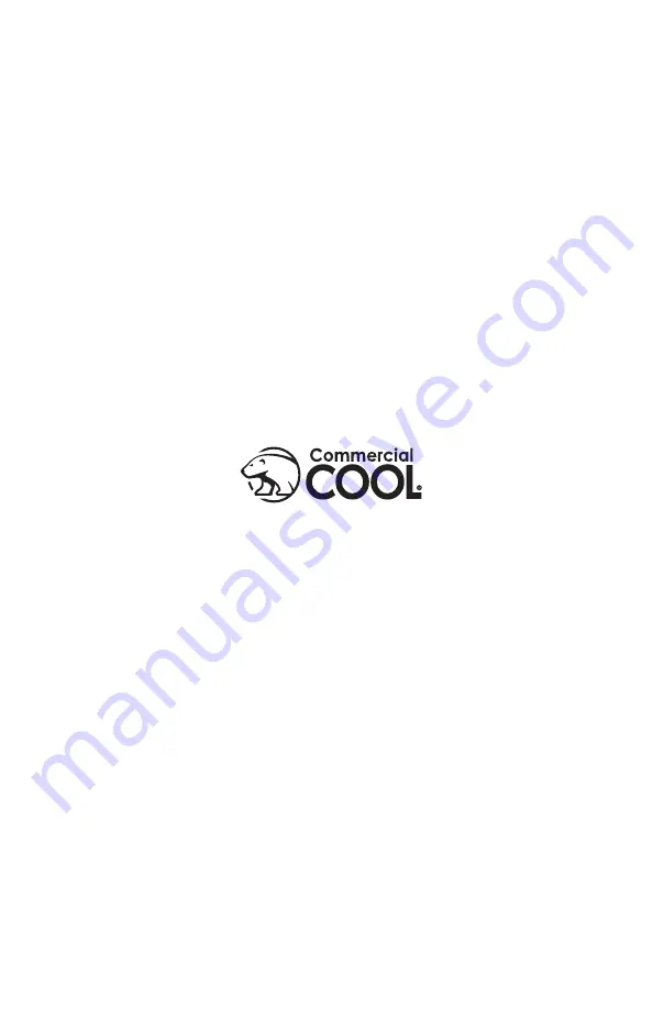 commercial cool CCP10HJW Manual Download Page 94