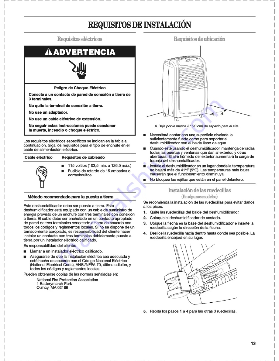 commercial cool CJ30M Use & Care Manual Download Page 13