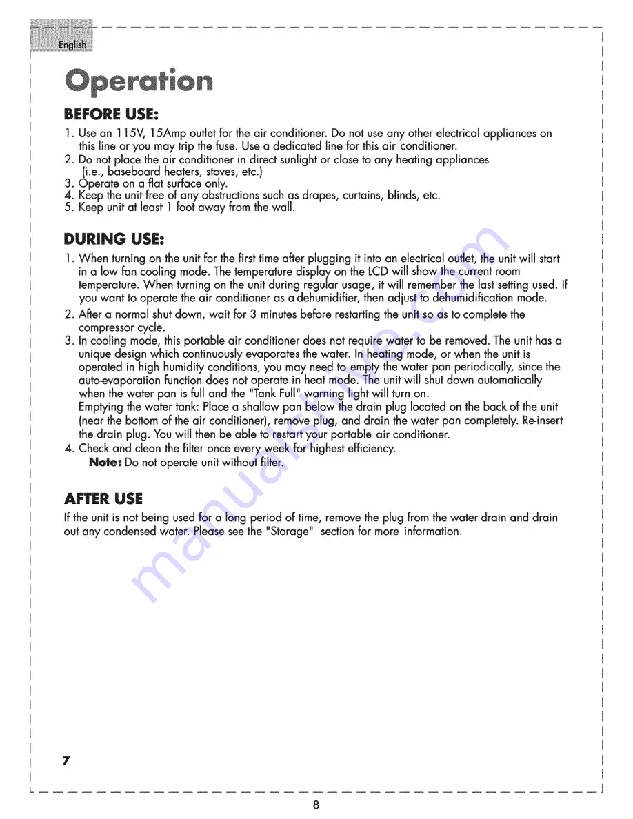 commercial cool CPN 10XCJ-BE User Manual Download Page 8