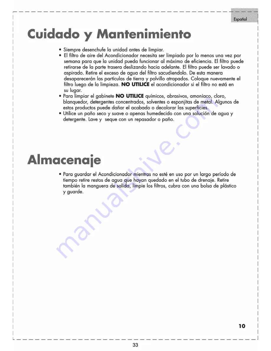 commercial cool CPN 10XCJ-BE User Manual Download Page 33