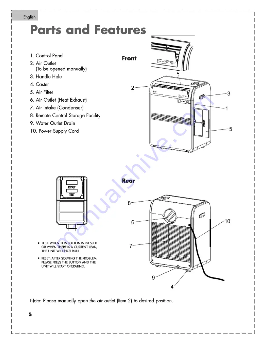 commercial cool CPR07XC9-LW User Manual Download Page 6