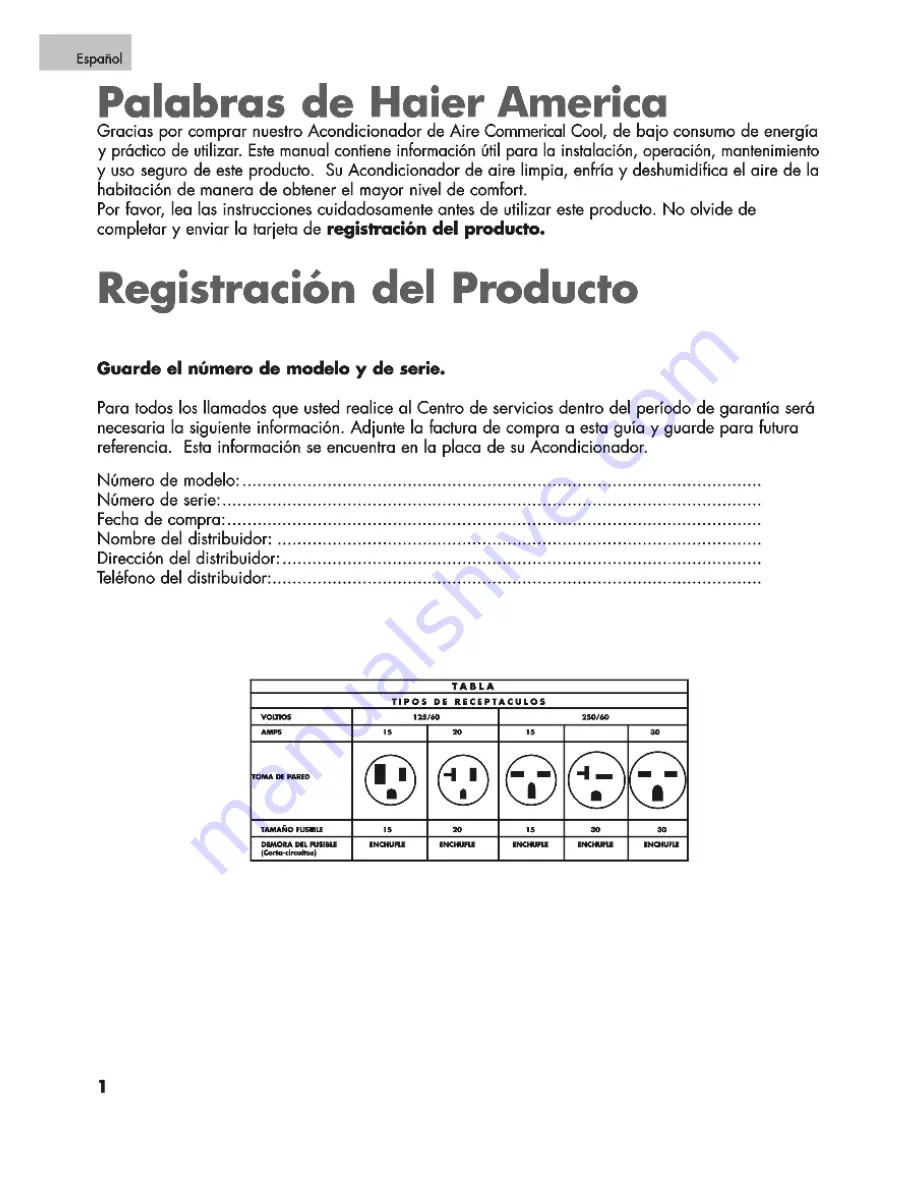 commercial cool CPR07XC9-LW User Manual Download Page 24