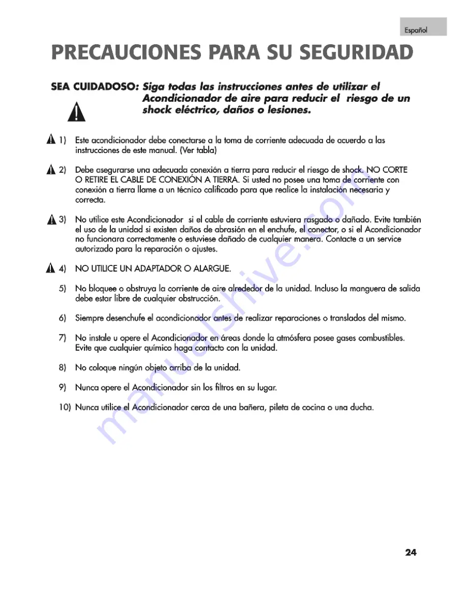 commercial cool CPR09XC7 User Manual Download Page 25