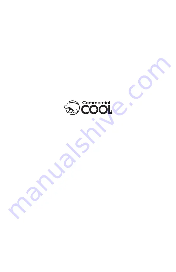 commercial cool CPT10HWB User Manual Download Page 34