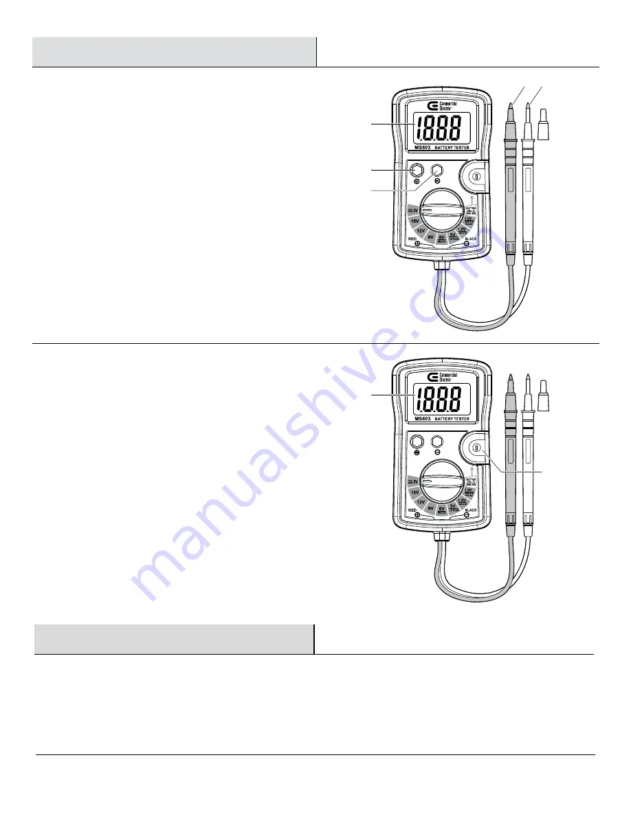 Commercial Electric MS603 Use And Care Manual Download Page 5