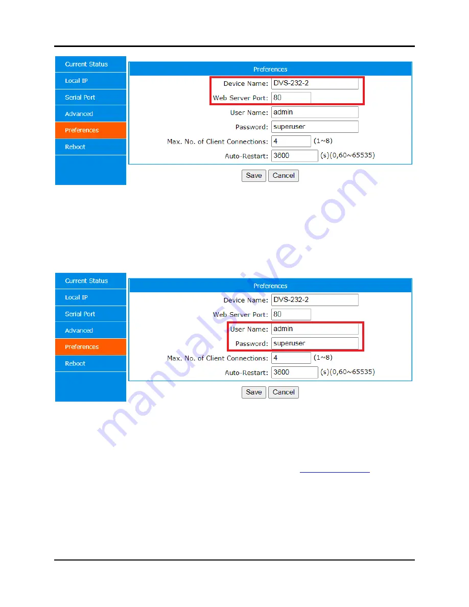 CommFront DVS-232-2 Скачать руководство пользователя страница 29