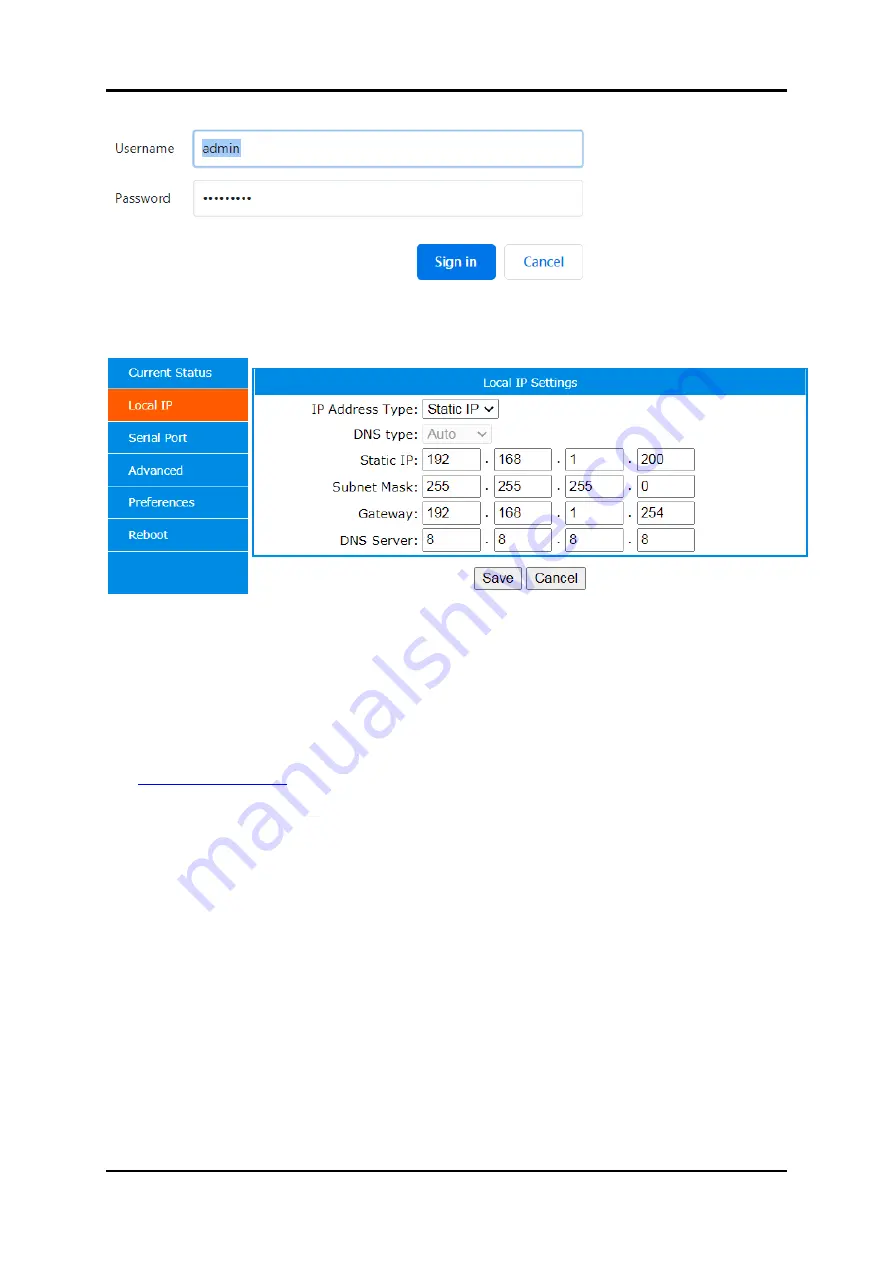 CommFront DVS-232-2 User Manual Download Page 36