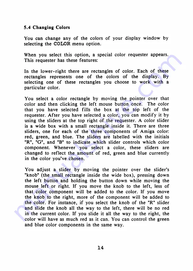 Commodore A1060 Sidecar User Manual Download Page 16