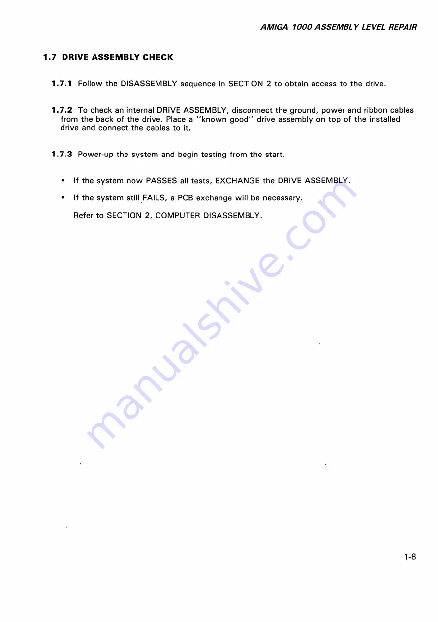 Commodore Amiga Technical Manual Download Page 11