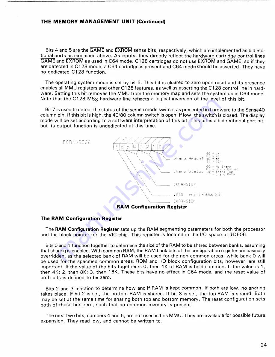 Commodore C-128 Service Manual Download Page 26