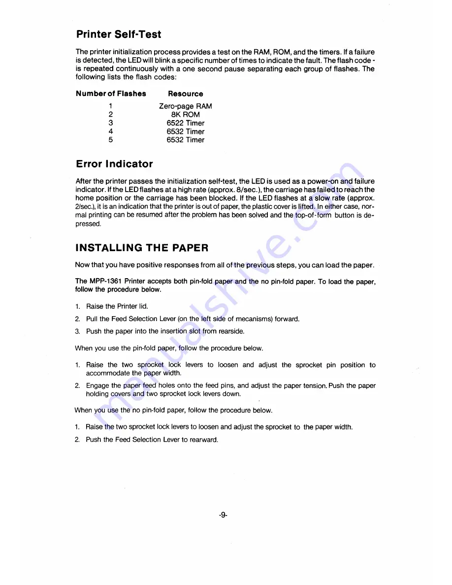 Commodore MPP-1361 User Manual Download Page 14