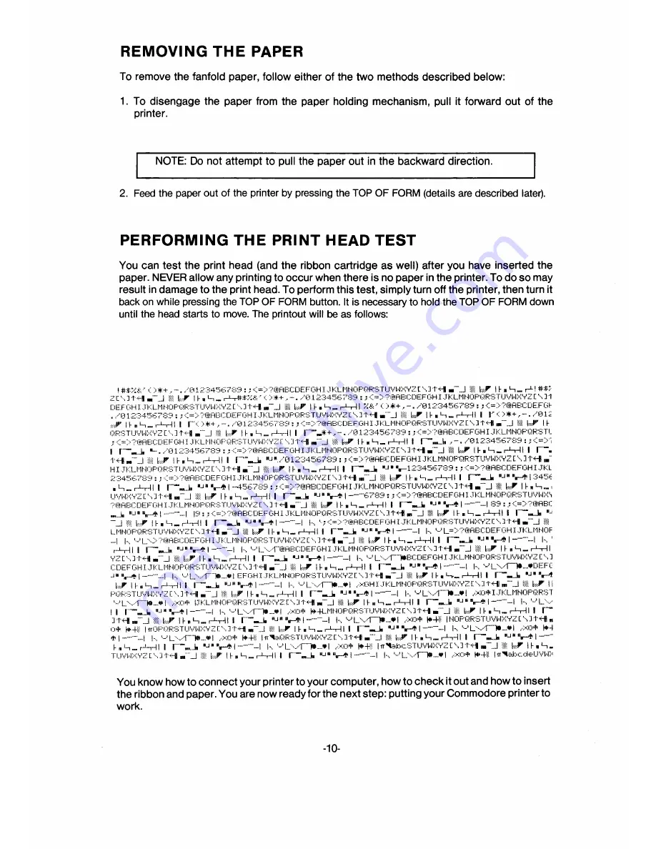 Commodore MPP-1361 User Manual Download Page 15