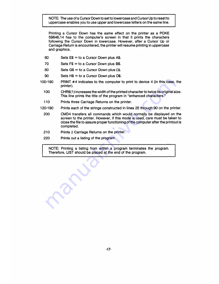 Commodore MPP-1361 User Manual Download Page 22