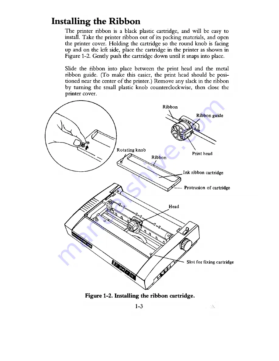 Commodore MPS 1200 User Manual Download Page 13