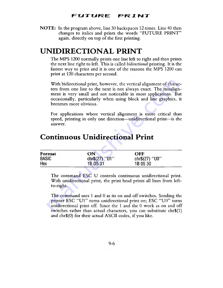 Commodore MPS 1200 User Manual Download Page 160