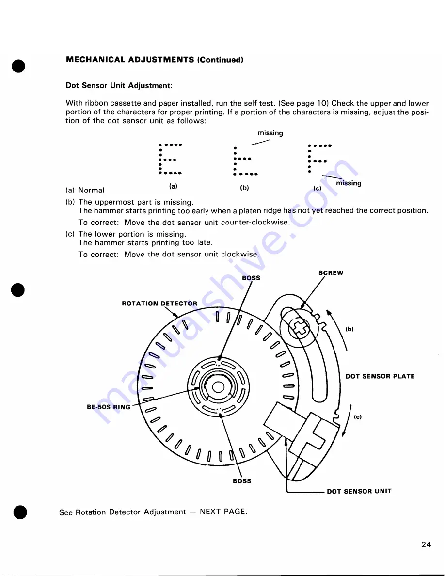 Commodore MPS-801 Service Manual Download Page 27