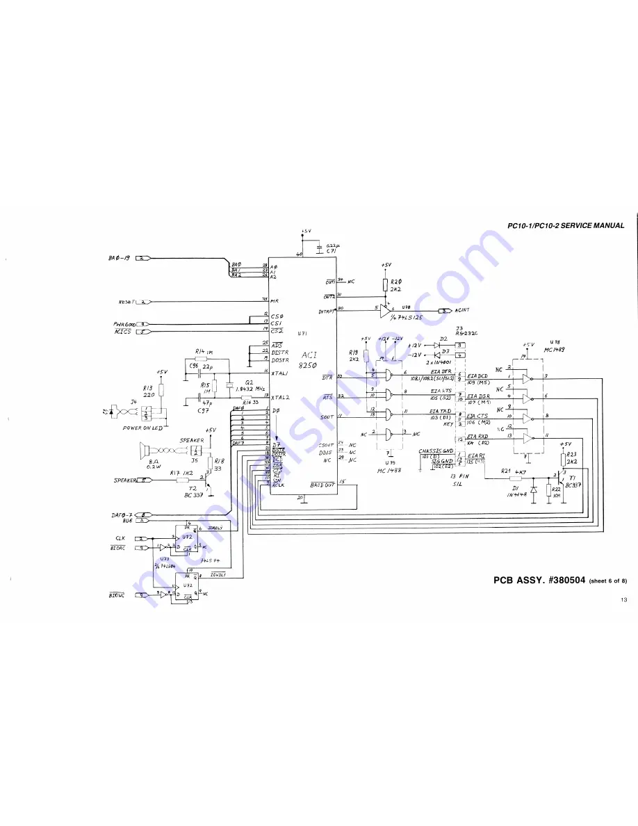 Commodore PC 10-1 Скачать руководство пользователя страница 17