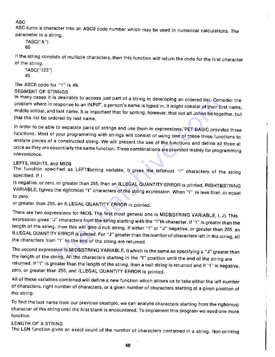 Commodore PET 2001-8 User Manual Download Page 44