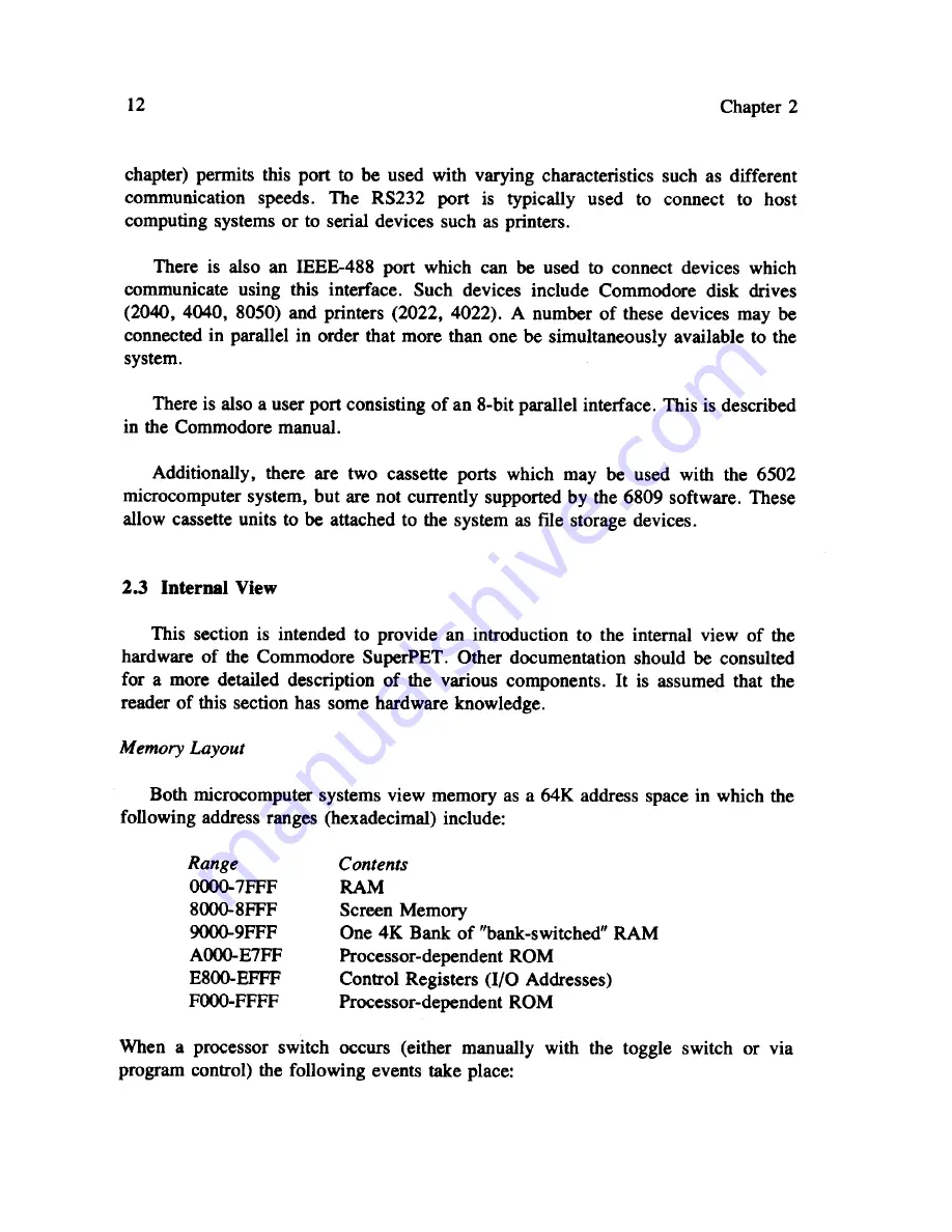 Commodore SuperPET User Manual Download Page 11