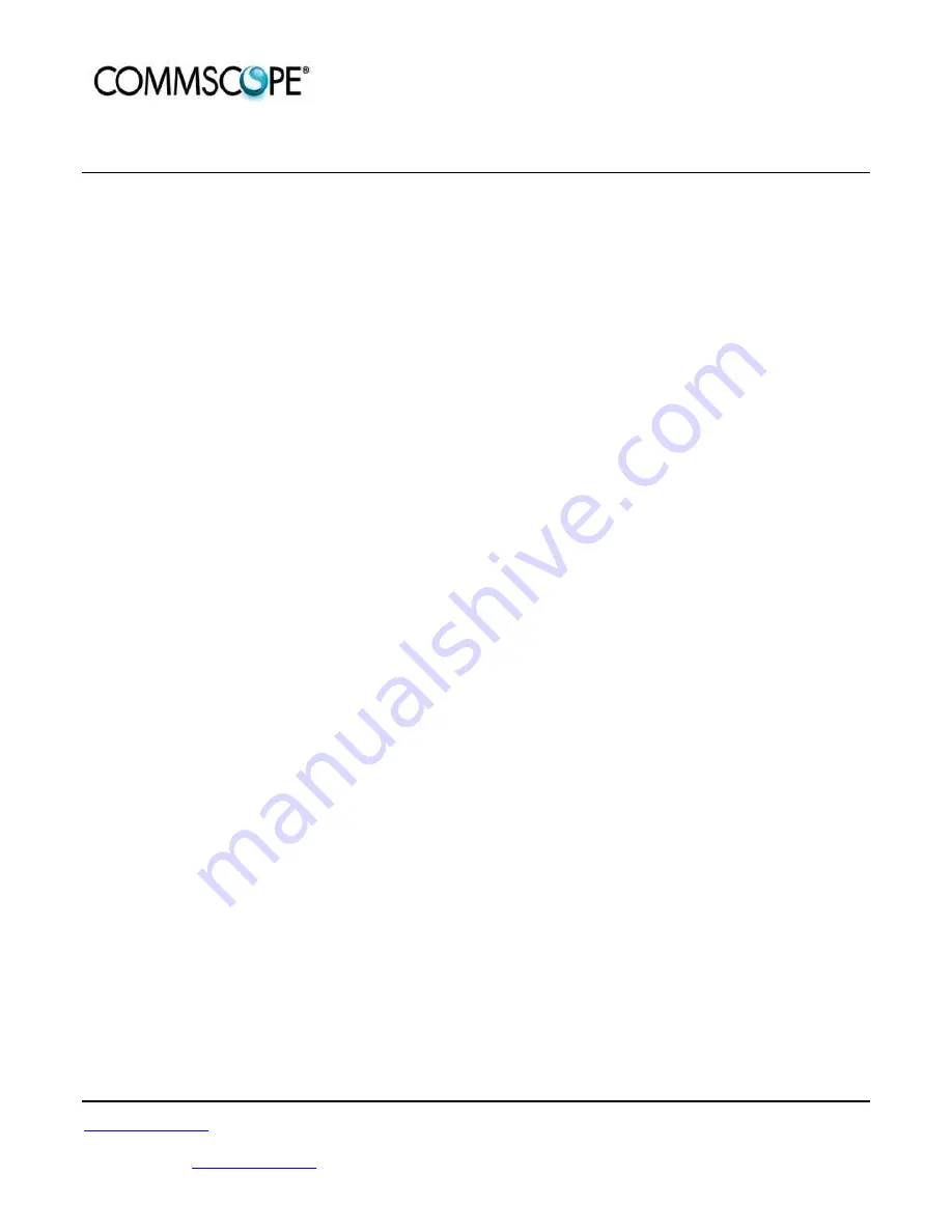 CommScope ASH User Manual Download Page 7