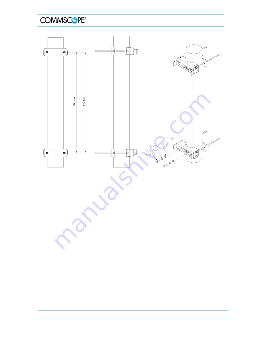 CommScope ION-U EU H 7P/80-85P/17EP/19P DC Manual Download Page 22