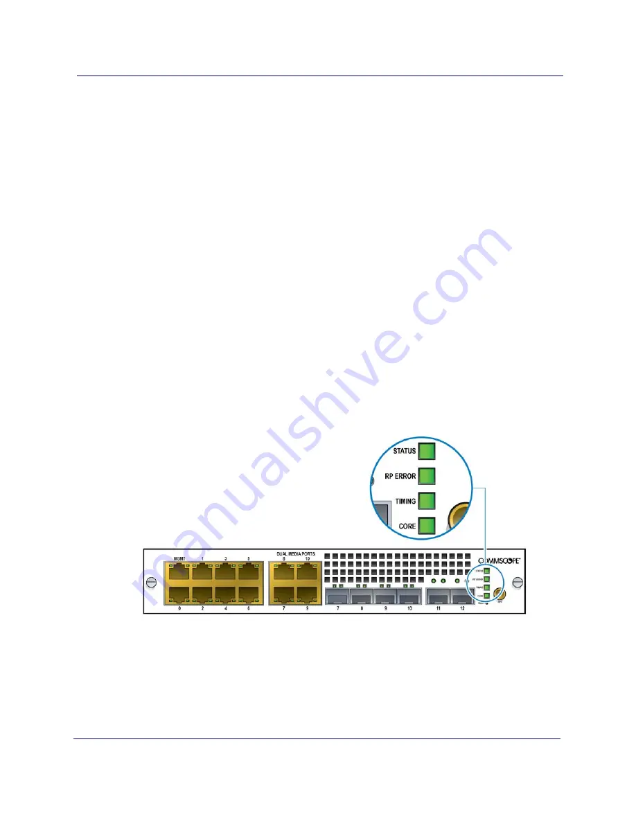 CommScope OneCell RP5100i Hardware Installation And Commissioning Download Page 100