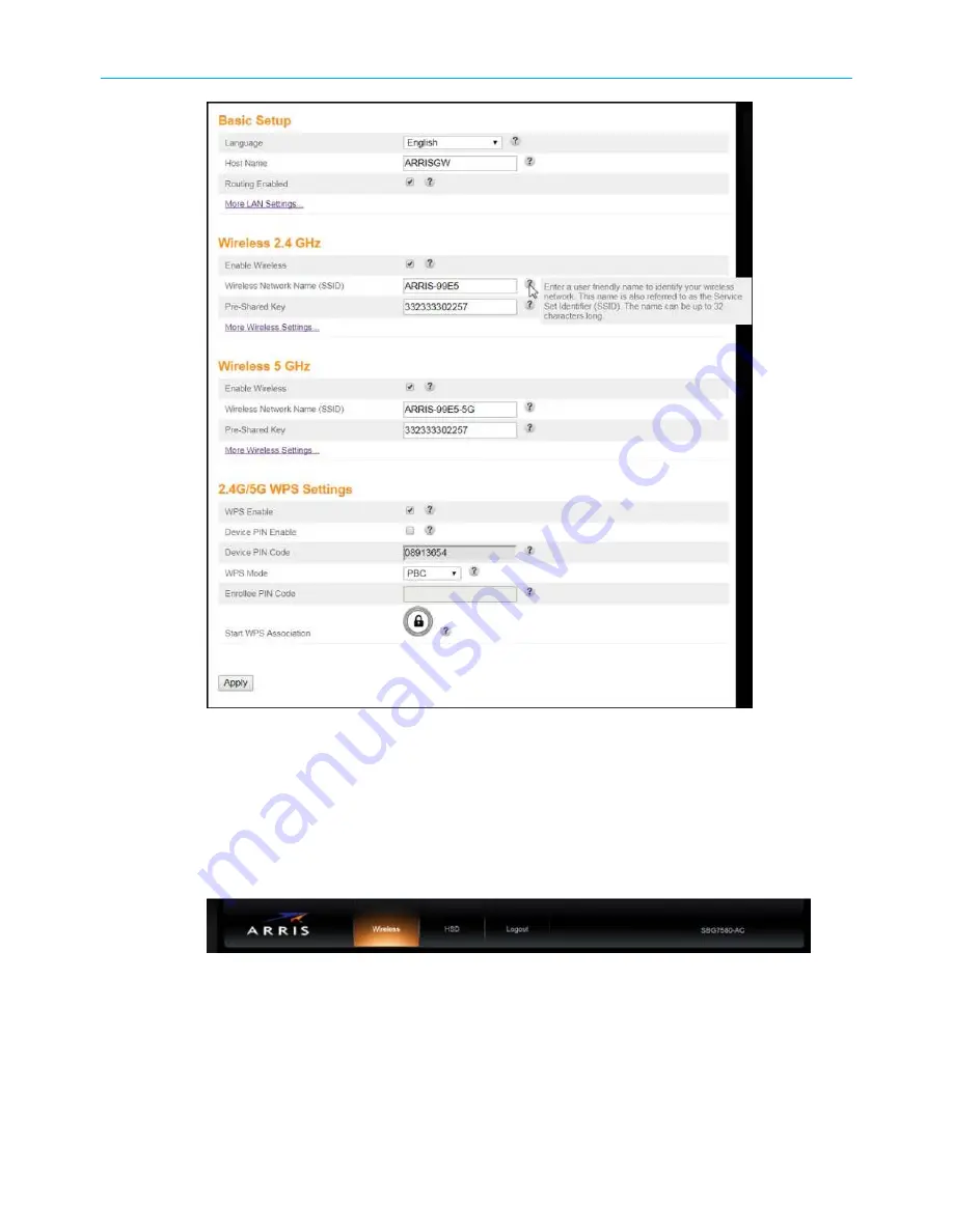 CommScope SURFboard SBG6950AC2 User Manual Download Page 36