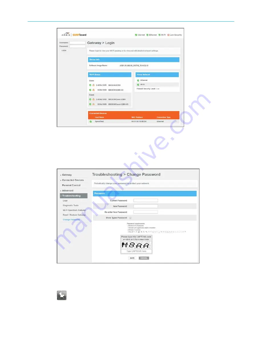 CommScope SURFboard SBG8300 User Manual Download Page 47