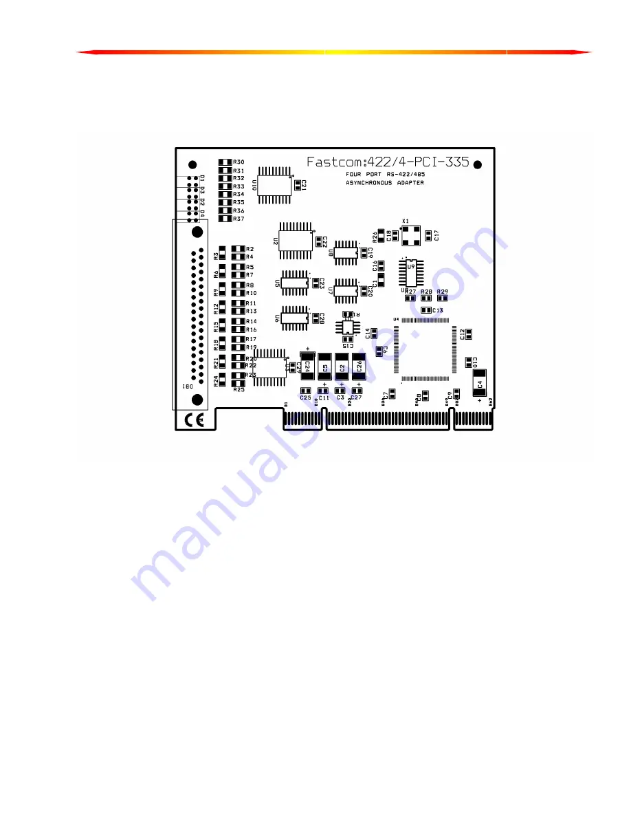 CommTech Fastcom 422/4-PCI-335 Скачать руководство пользователя страница 10