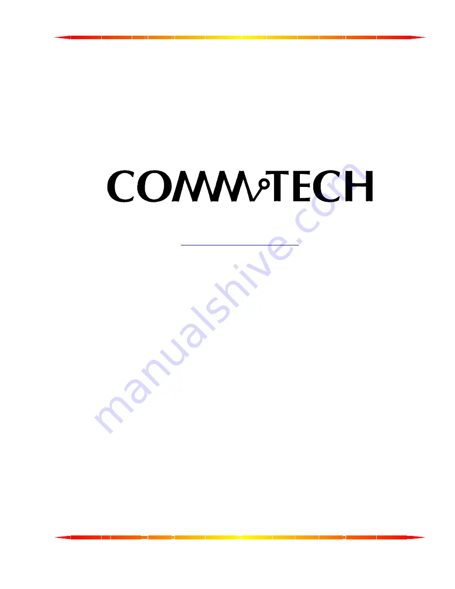 CommTech FASTCOM ESCC-PCI-335 Скачать руководство пользователя страница 4