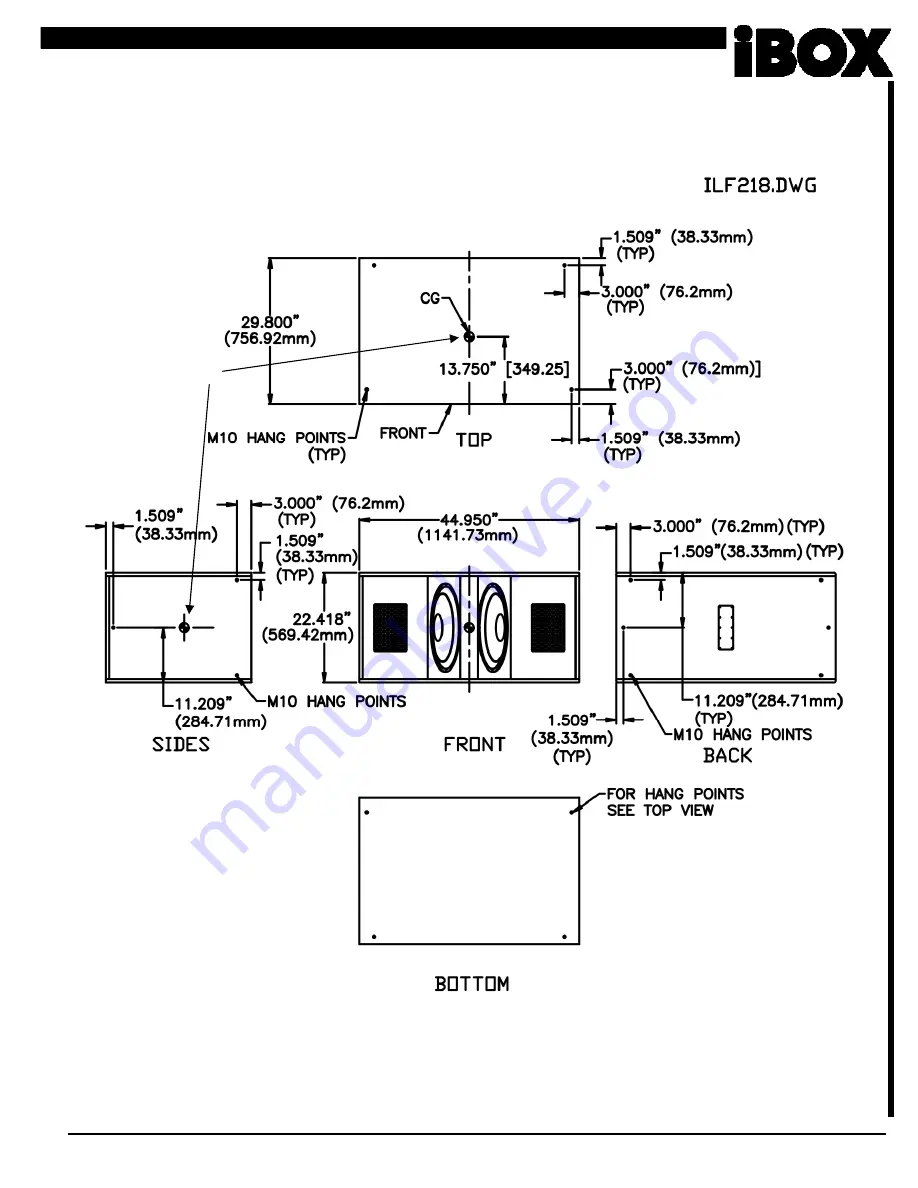 Community iBOX i112S Installation & Operation Manual Download Page 45