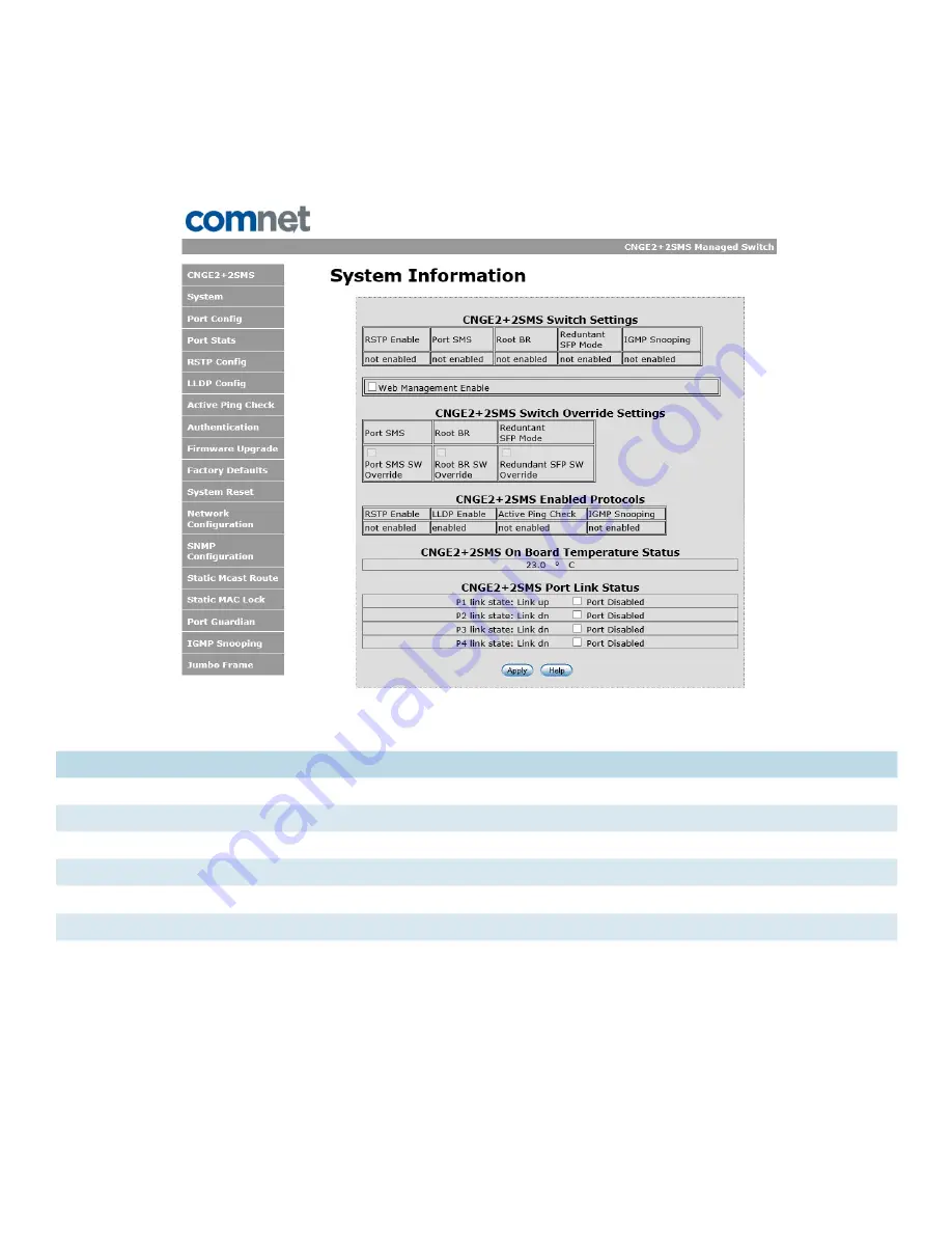 Comnet CNGE2+2SMS Скачать руководство пользователя страница 25