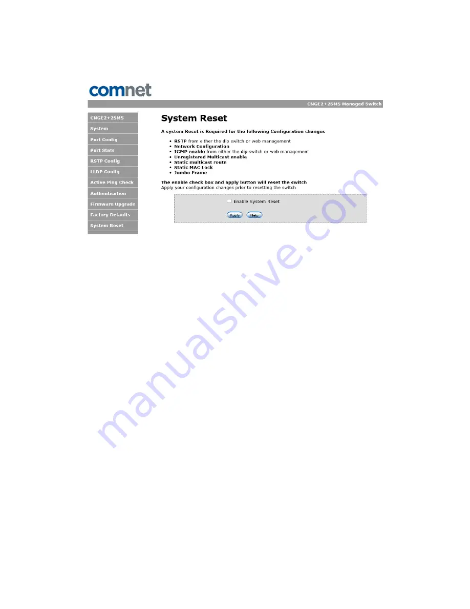 Comnet CNGE2+2SMS Скачать руководство пользователя страница 36