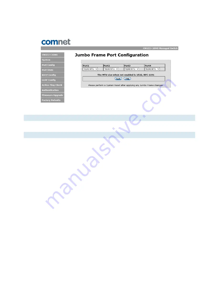 Comnet CNGE2+2SMS Скачать руководство пользователя страница 47