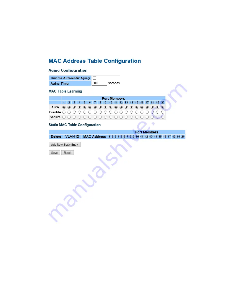 Comnet CNGE20MS Installation And Operation Manual Download Page 109