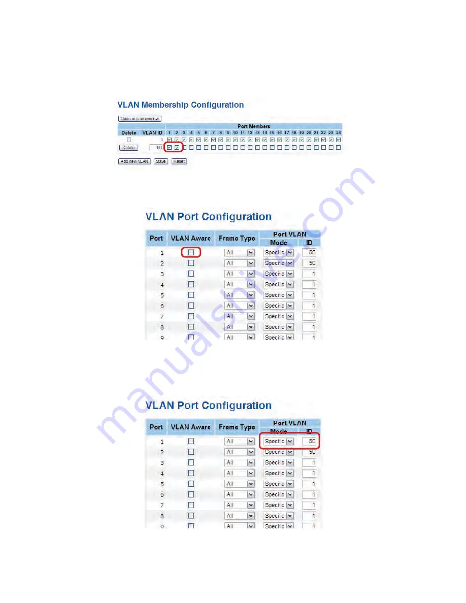 Comnet CNGE24MS Installation And Operation Manual Download Page 51