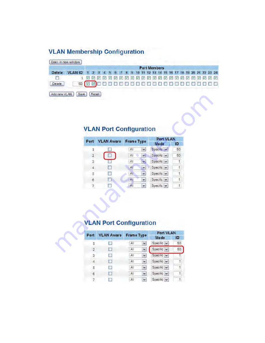 Comnet CNGE24MS Installation And Operation Manual Download Page 52