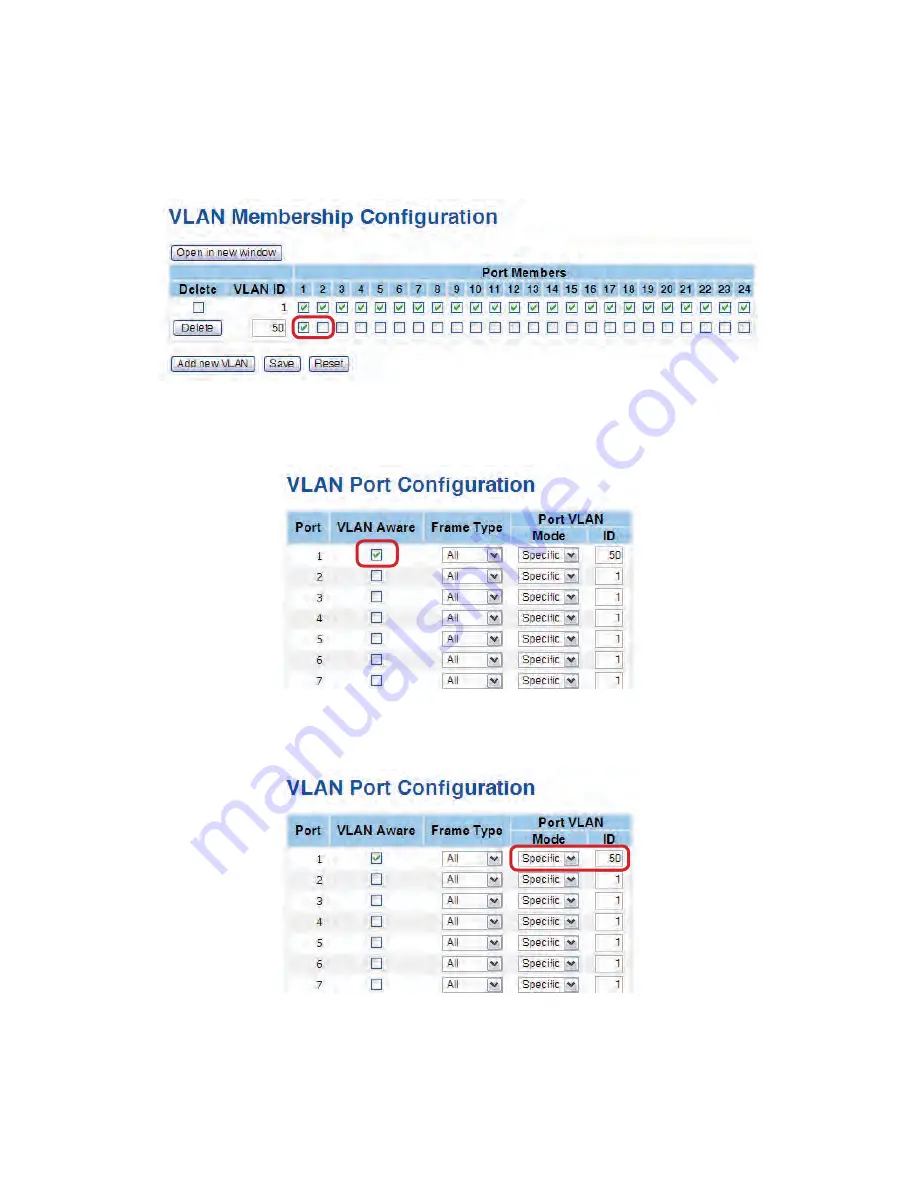 Comnet CNGE24MS Installation And Operation Manual Download Page 53