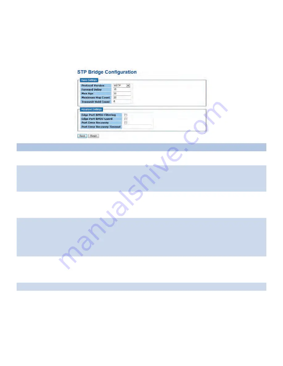 Comnet CNGE28FX4TX24MSPOE+ Installation And Operation Manual Download Page 39