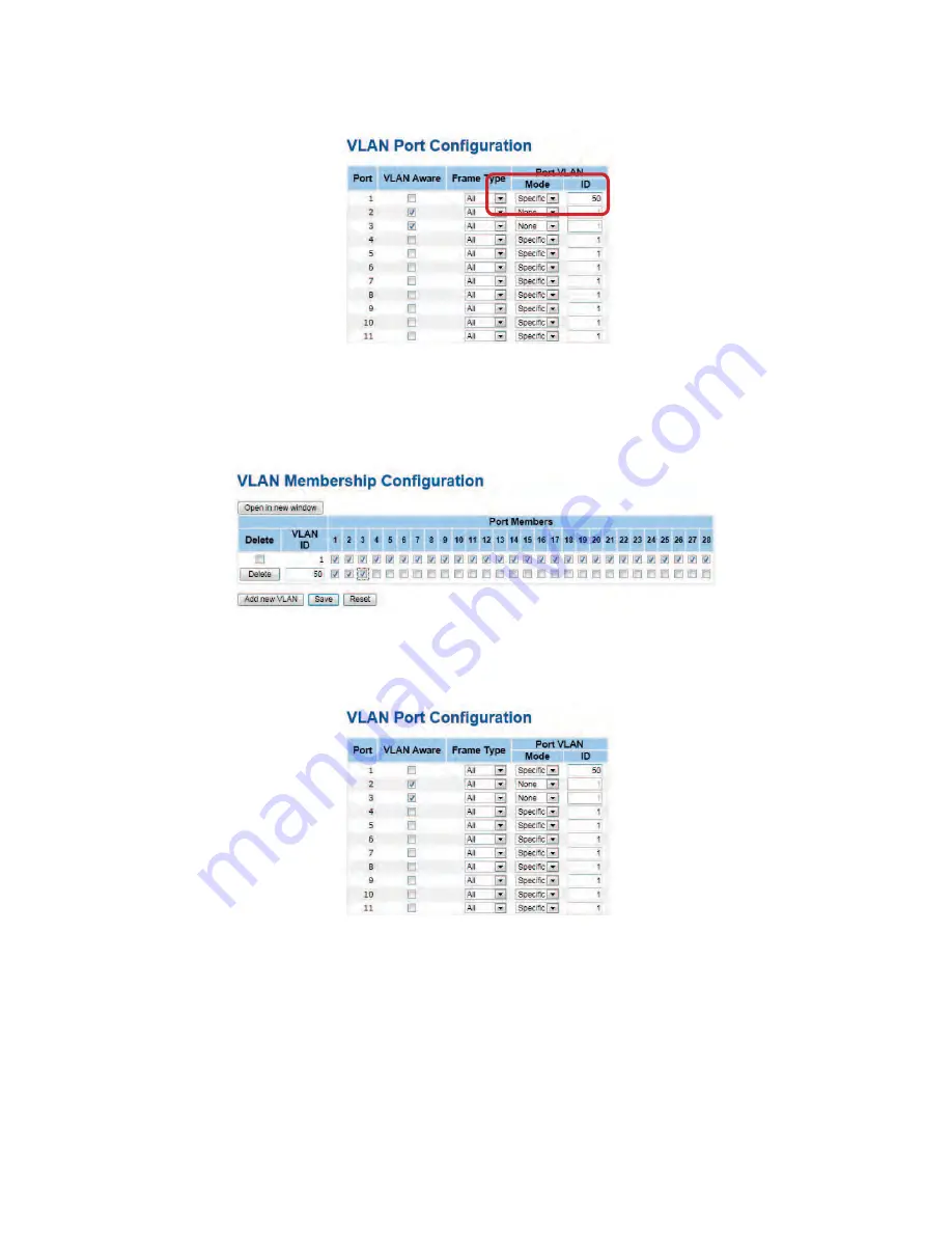 Comnet CNGE28FX4TX24MSPOE+ Installation And Operation Manual Download Page 56