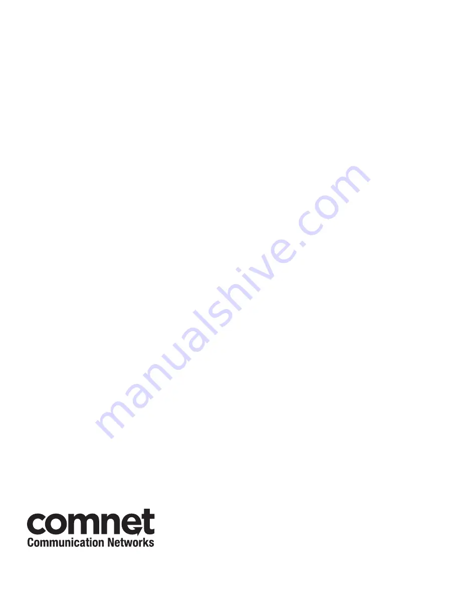 Comnet CNGE28FX4TX24MSPOE+ Installation And Operation Manual Download Page 112