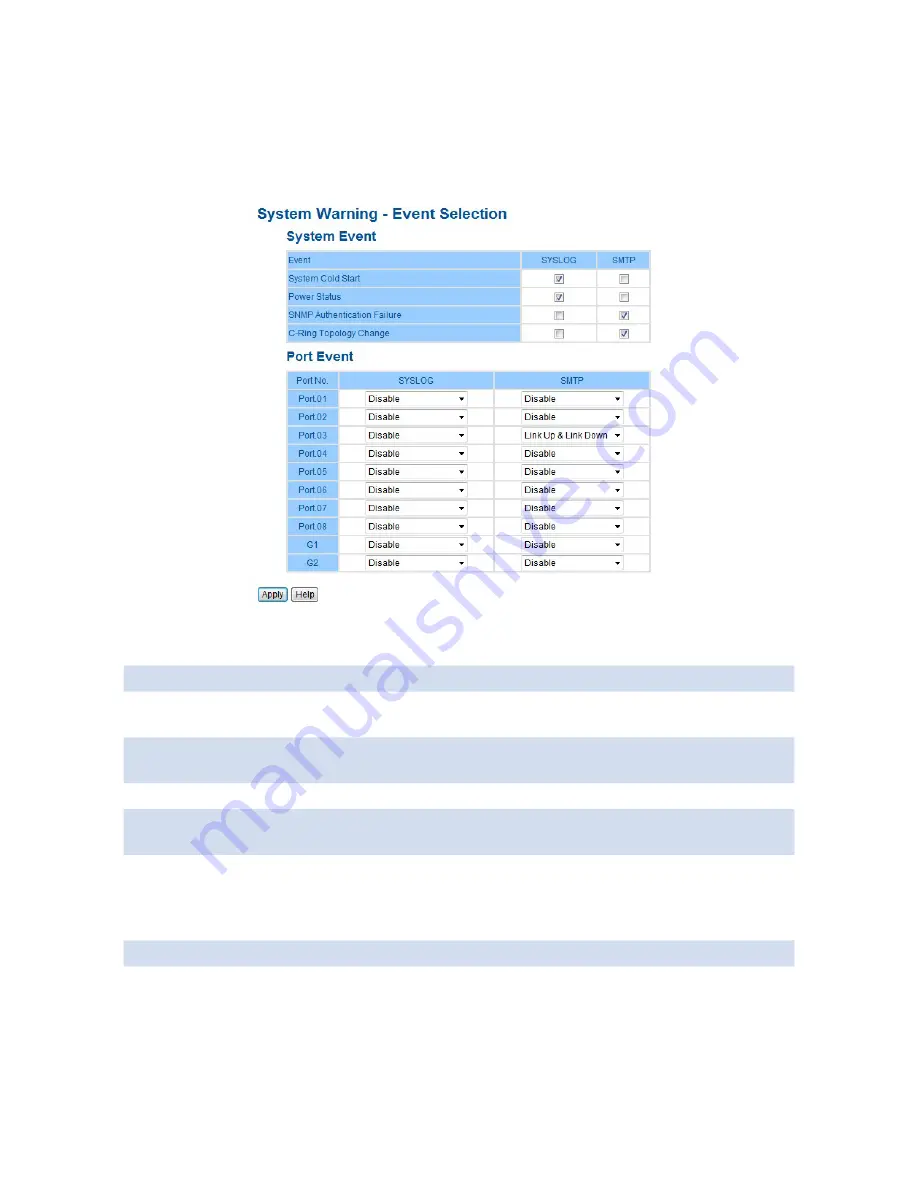 Comnet CNGE2FE8MSPOE2 Installation And Operation Manual Download Page 70