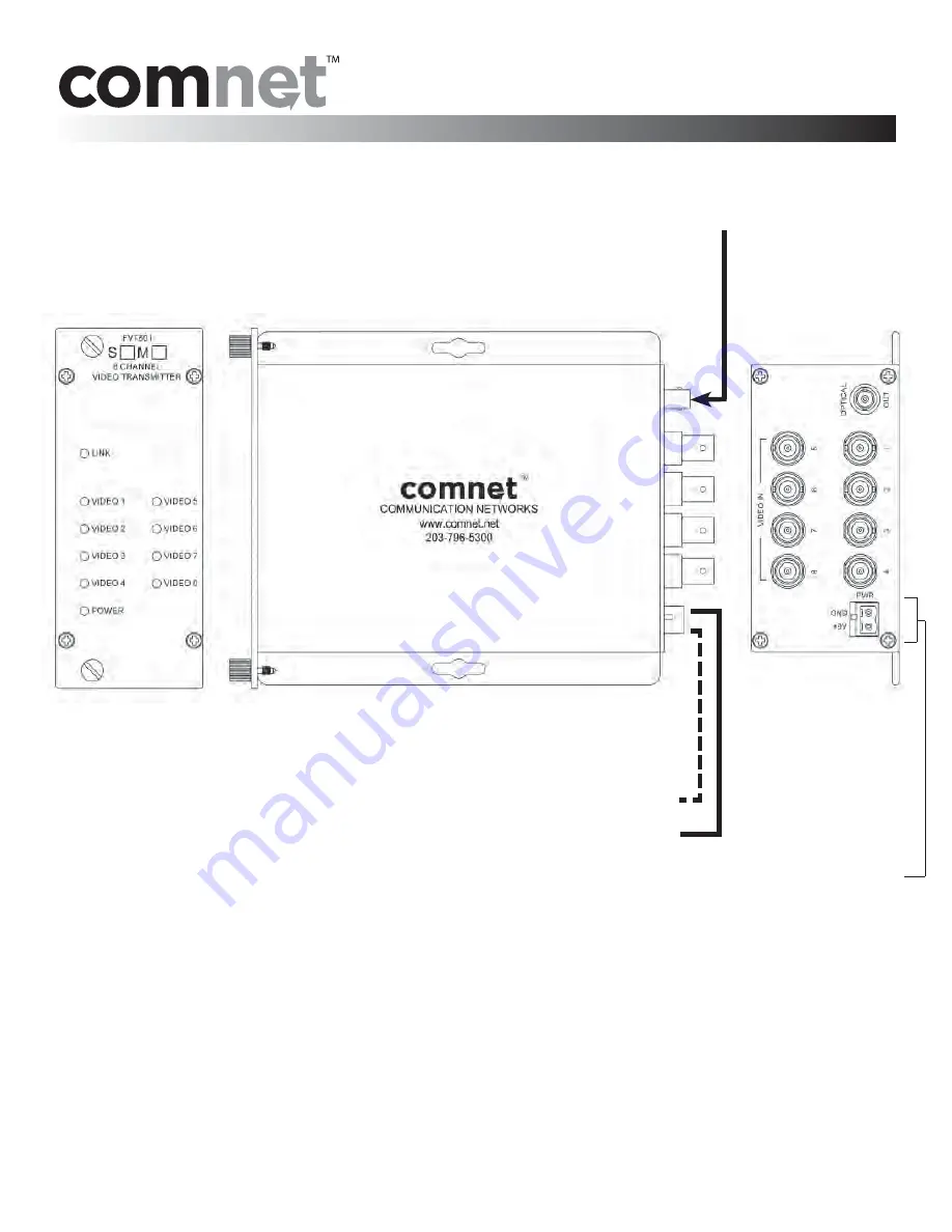 Comnet FVT801 Installation Instructions Download Page 2