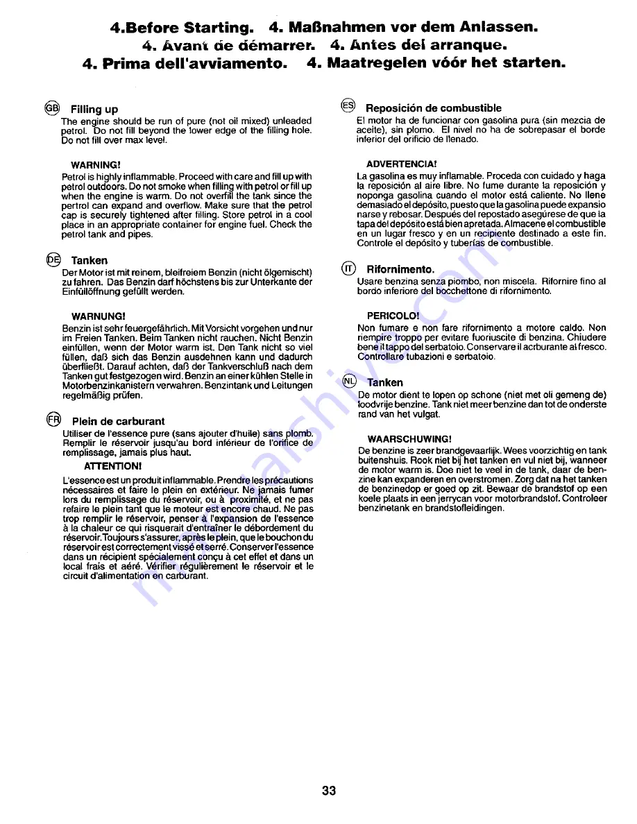 COMPANION 25783 Instruction Manual Download Page 33