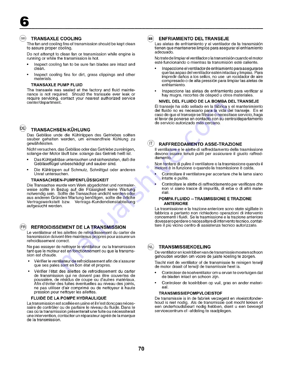 COMPANION COMPANION 257870 Instruction Manual Download Page 70