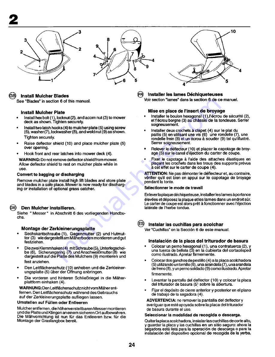 COMPANION COMPANION 278010 Instruction Manual Download Page 24